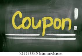 Coupon Concept Coupon Concept