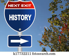 History road sign