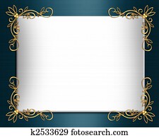 הזמנה של חתונה, גבול, אלגנטי, סטין