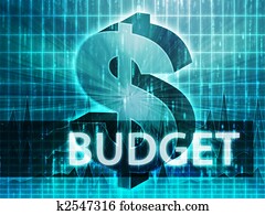 Budget Finance illustration Budget Finance illustration