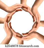 Hands Making a Circle