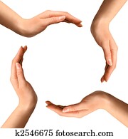 Hands Making a Circle