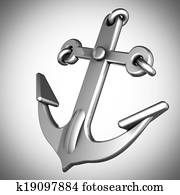 metallic anchor metallic anchor