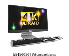 Modern computer 4K Modern computer 4K