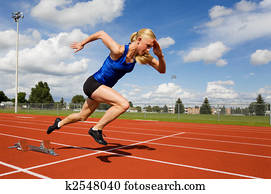 Track athlete Track athlete