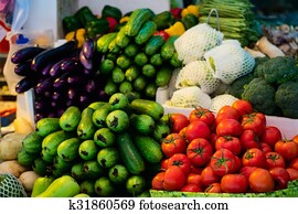 Vegetables at market Vegetables at market