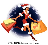 Christmas shopping Christmas shopping