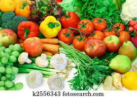 Fresh Vegetables and Fruits 