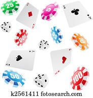 casino seamless pattern casino seamless pattern