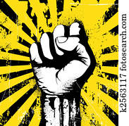 clenched fist