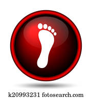 Foot print icon Foot print icon