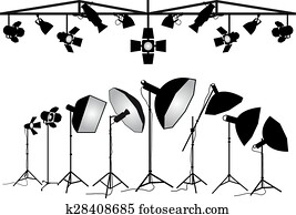 photographie, ausrüstung, vektor photographie, ausrüstung, vektor