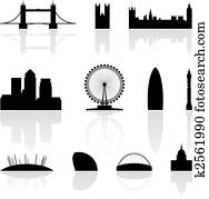 לונדון, מפורסם, ציוני דרך