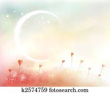 moon and stars moon and stars