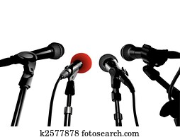 pressekonferenz, (vector)
