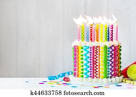 Rainbow birthday cake Rainbow birthday cake