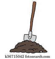 png shovel and dirt free download
