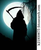 Silhouette of death Silhouette of death