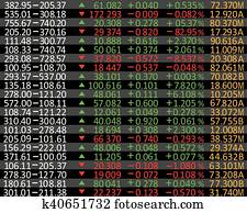 stock exchange background