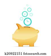 Time as Money Concept