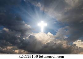 Cross in sky Cross in sky