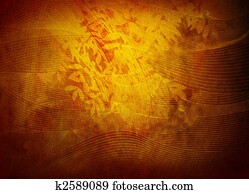 golden background texture or wallpaper with foliage and filigree golden background texture or wallpaper with foliage and filigree