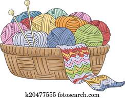 Knitting Clipart Images