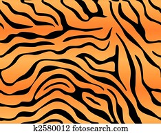 An abstract red and black tiger stripe effect seamless vector ...