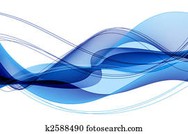 רקע, או, טפט, כחול, קישוטי, טקסטורה, עם, גלים