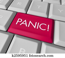 Panic Button on Computer Keyboard