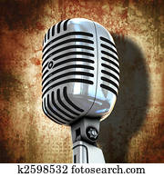 retro microphone retro microphone