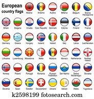 דגלל, רשת, כפתורים