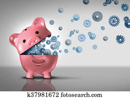 banque, concept affaires