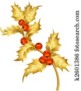 gold, stechpalme gold, stechpalme