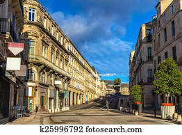 Boulevard Ledru-Rollin in Montpellier - France, Languedoc-Roussi