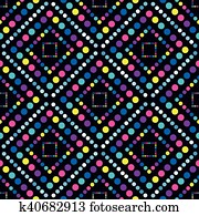 círculos, grande pequeno, geomã©´ricas, seamless, padrão círculos, grande pequeno, geomã©´ricas, seamless, padrão