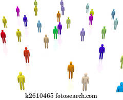 diversidad, multitud