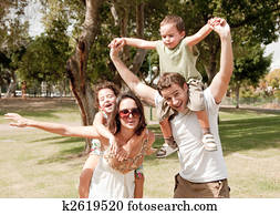 family in the park family in the park