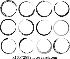 Grunge circles Grunge circles