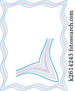 guilloche, ボーダー