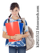 imádnivaló, leány, tanulás