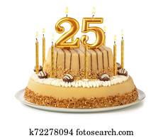 Happy 25th Anniversary Cake Photos Our Top 41 Happy 25th Anniversary Cake Stock Images Fotosearch