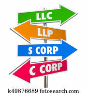 llc, llp, *s*, *c*, corp, עסק חדש, סימנים, בררות, 3d, דוגמה