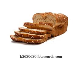 Loaf of whole grain bread Loaf of whole grain bread