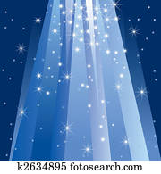 magie, licht, (vector) magie, licht, (vector)
