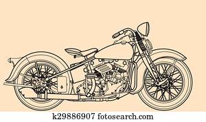 Motorcycle vintage Motorcycle vintage