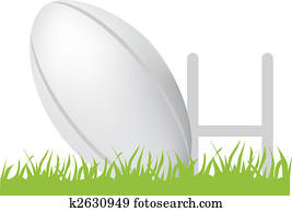 rugby ball, und, posten rugby ball, und, posten