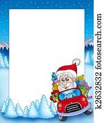 הסגר, עם, פפה נואל, לנהוג, מכונית