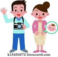 Family with a camera Family with a camera