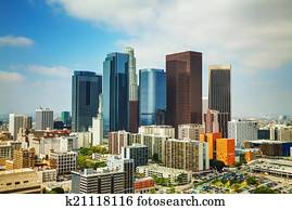 Los Angeles cityscape Los Angeles cityscape